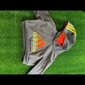 Adidas cropped hoodie